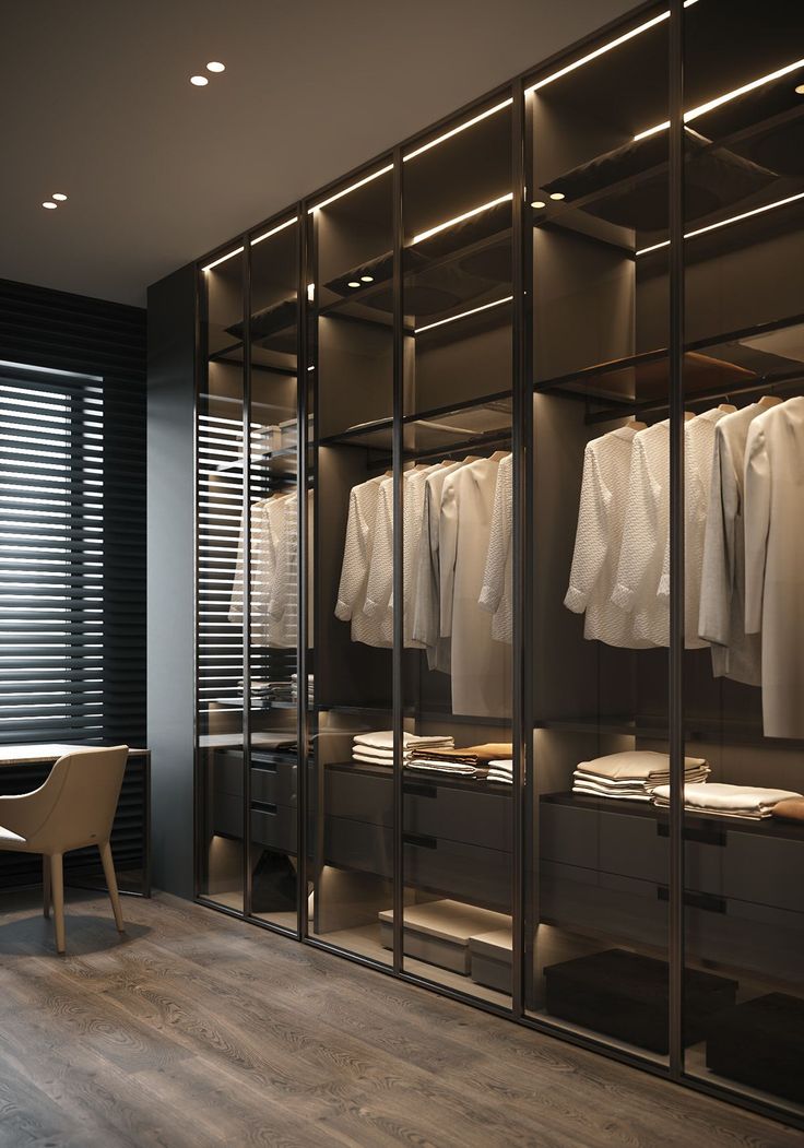 Черный матовый шкаф